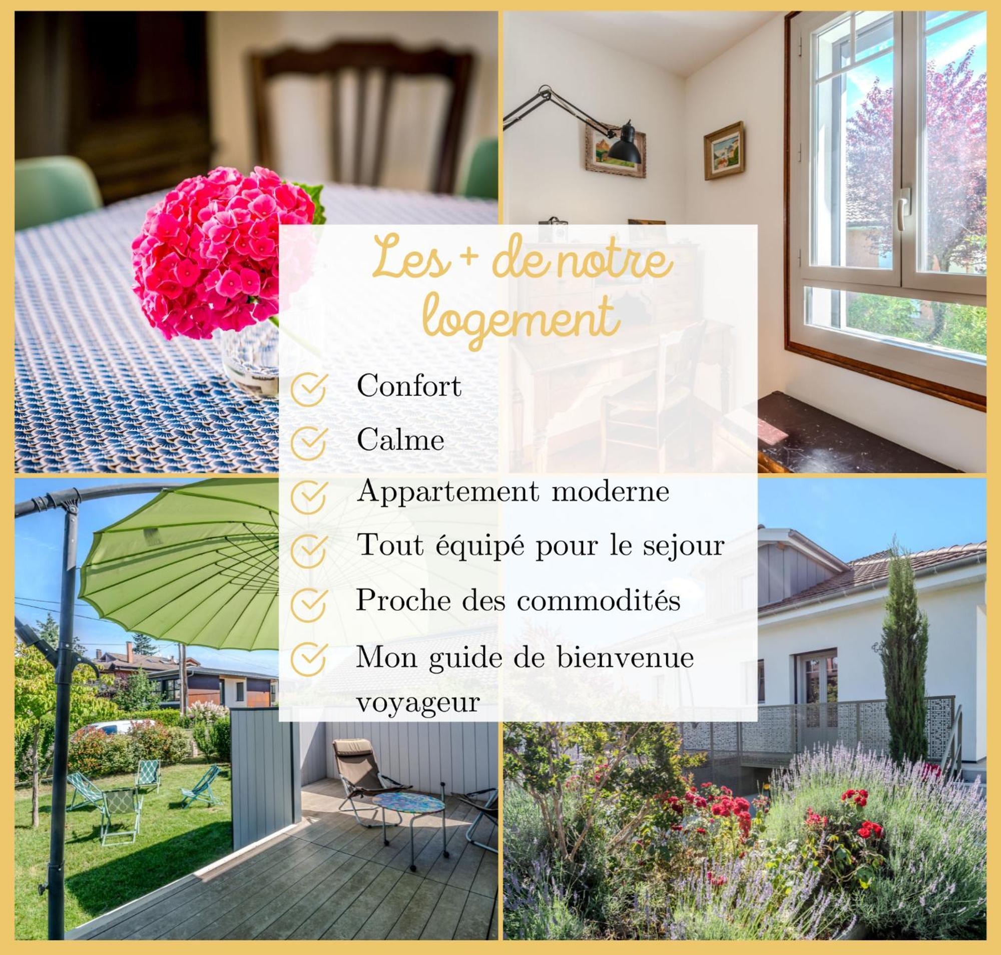Chez Drum I Villa T3 I Thonon Zewnętrze zdjęcie